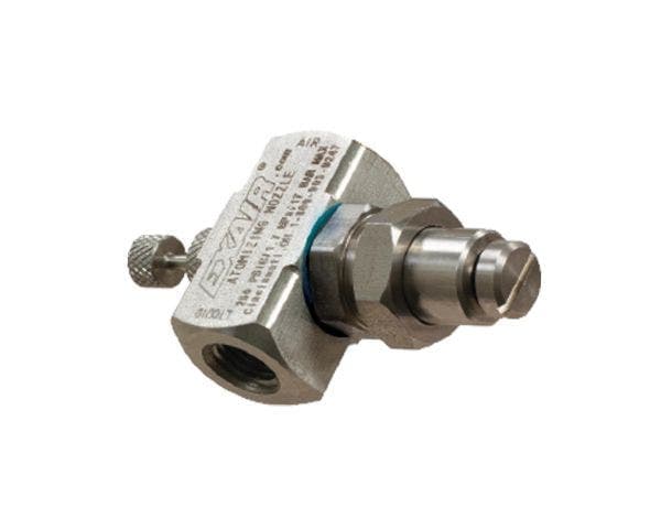 Stainless steel nozzle component